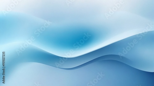 Abstract background light blue color It has wave-like Abstract s