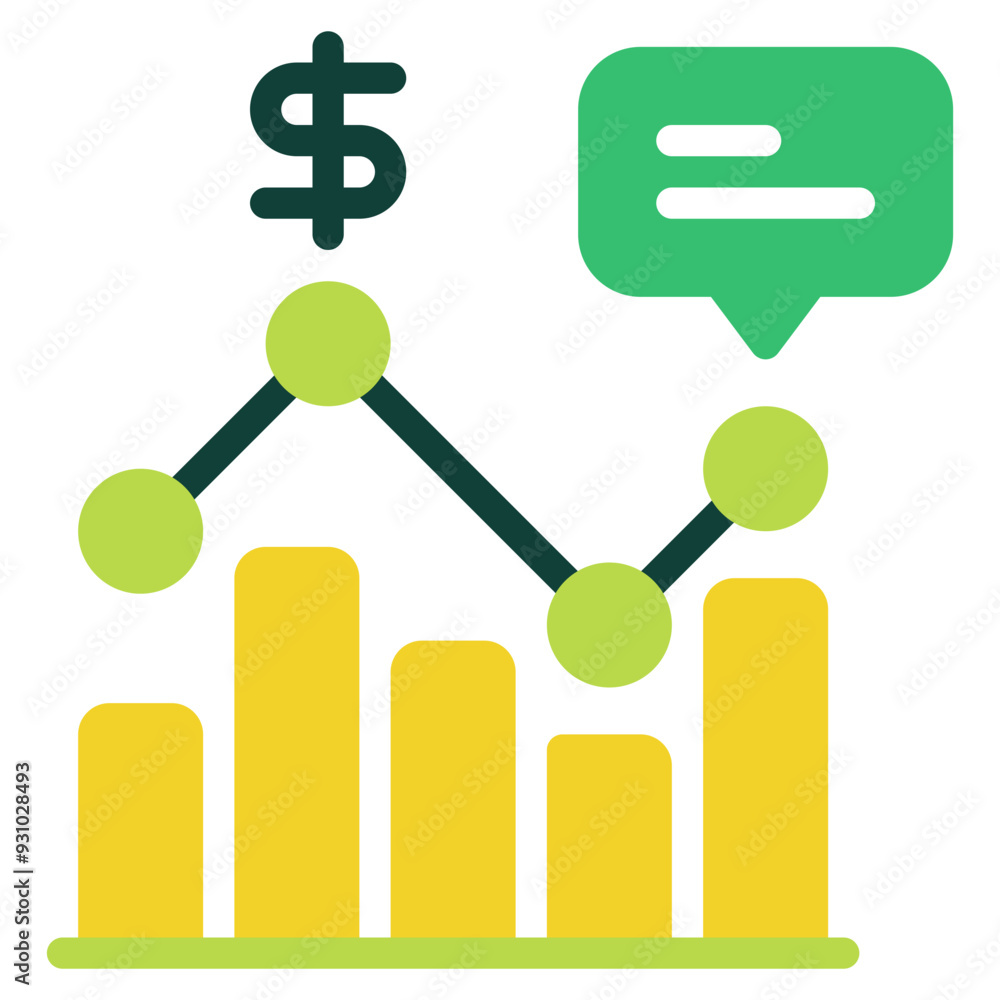 Market Business management icon illustration Market Business management icon illustration