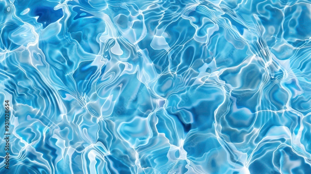 Top view of serene blue ocean water texture, flat and tranquil. Top view of serene blue ocean water texture, flat and tranquil.