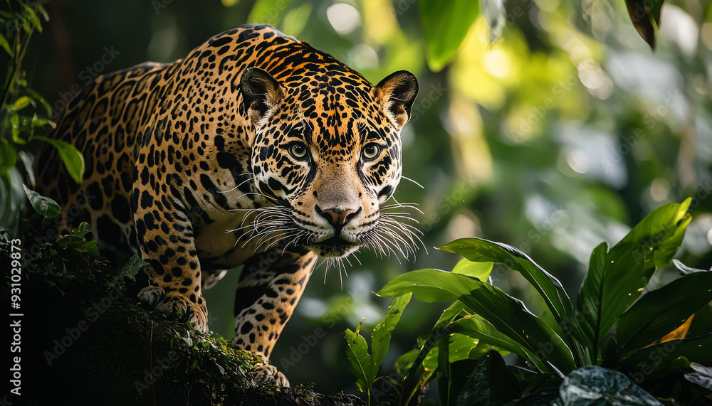 “Silent Stalker: The Leopard’s Forest Encounter” “Silent Stalker: The Leopard’s Forest Encounter”