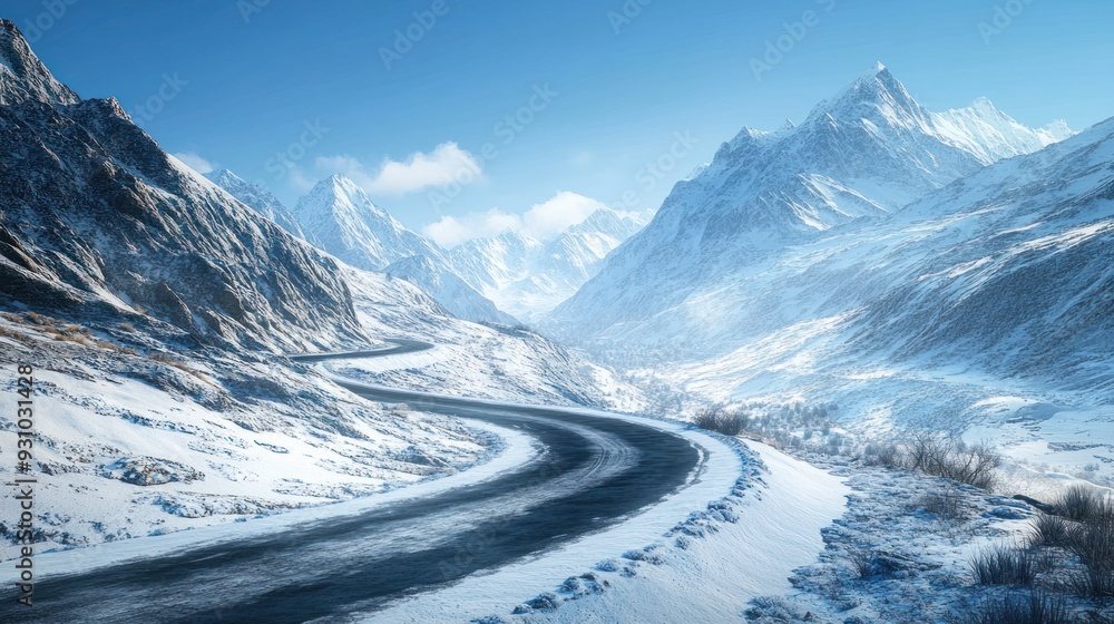 Snowy Mountain Road Snowy Mountain Road