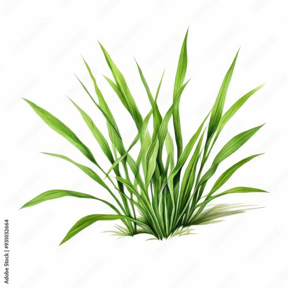 Fototapeta premium the AI Image Generator, resolution image of fresh green grass with