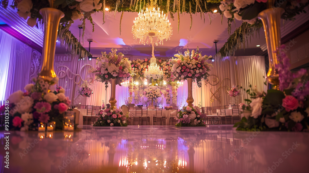 A wedding planner or bridal coordinator meticulously organizes and manages all aspects of a wedding event. A wedding planner or bridal coordinator meticulously organizes and manages all aspects of a wedding event.