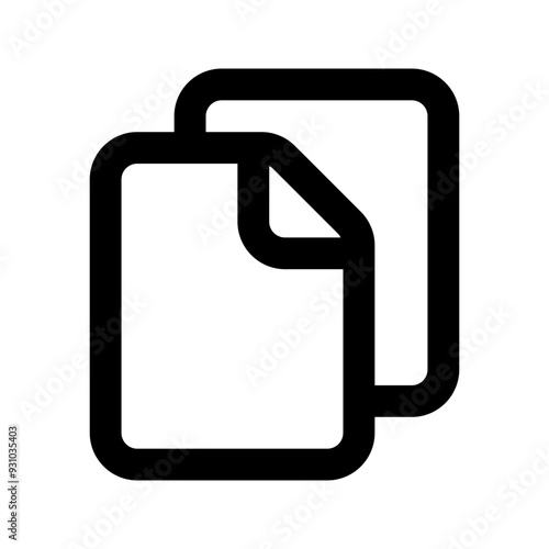 paper line icon