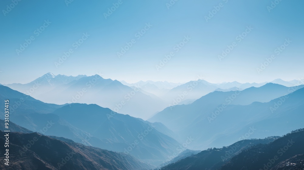 Fototapeta premium Majestic Mountain Serenity