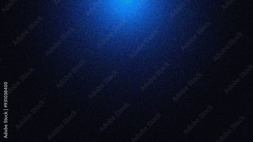 Obraz premium Navy blue grainy color gradient background, vibrant poster noise texture banner, cover header backdrop design