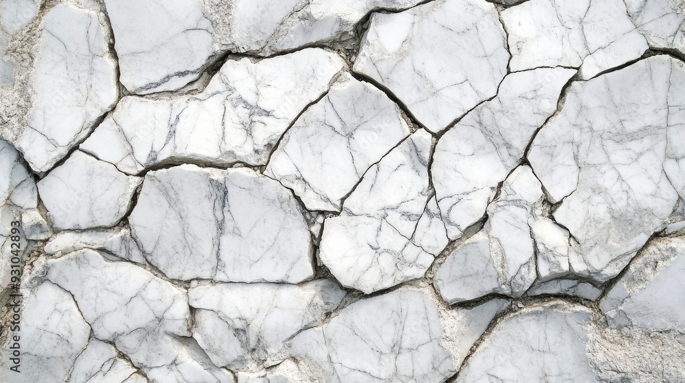 White Cracked Marble rock stone marble texture wallpaper background , ai White Cracked Marble rock stone marble texture wallpaper background , ai