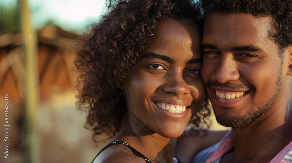 A Brazilian pair celebrating Valentine's Day from the southeastern region of Brazil. A Brazilian pair celebrating Valentine's Day from the southeastern region of Brazil.