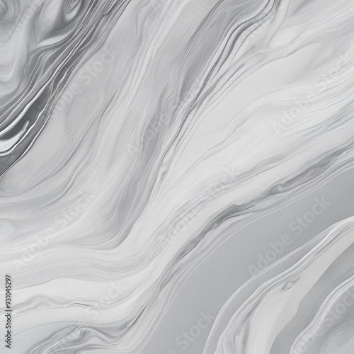 Background with a palette of soft gray and white tones, imitating the appearance of marble with subtle veins and smooth, polished surfaces. AI generated