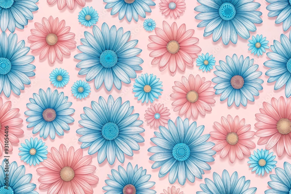 seamless pattern with flowers seamless pattern with flowers