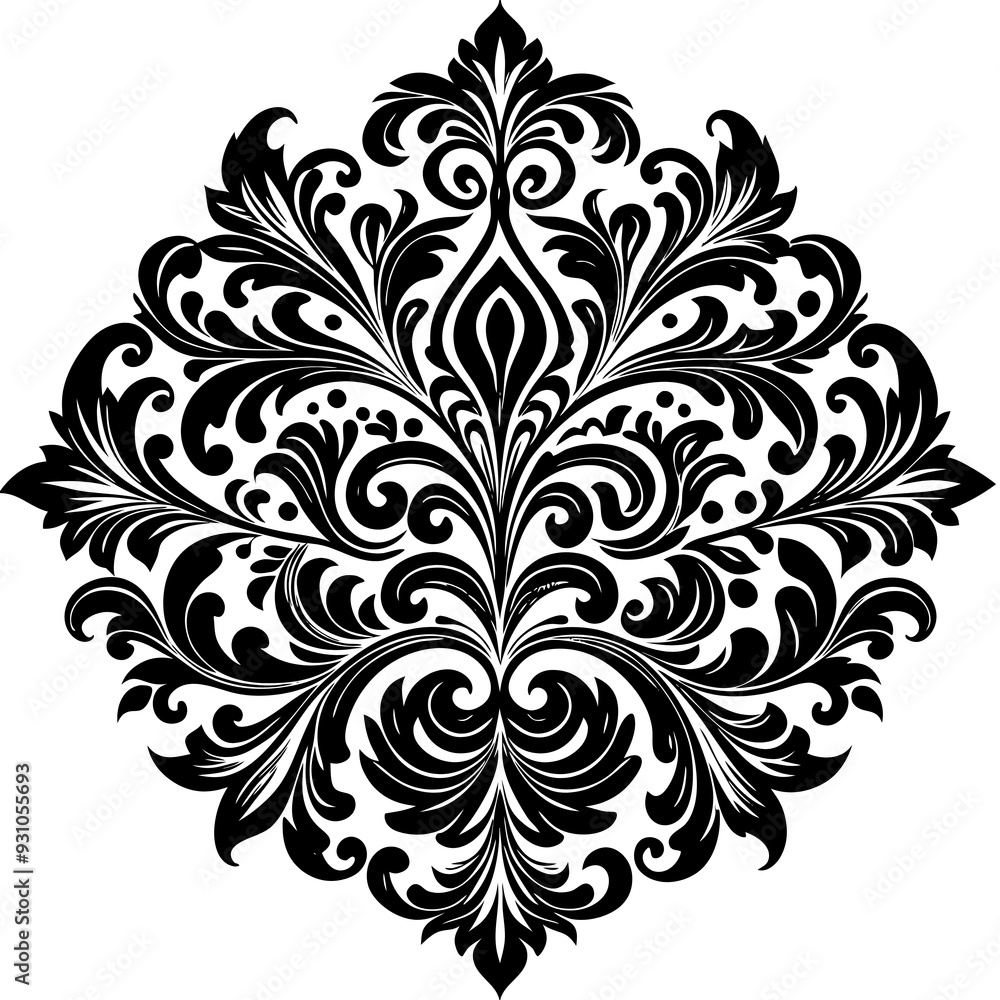 Obraz premium vector floral ornament