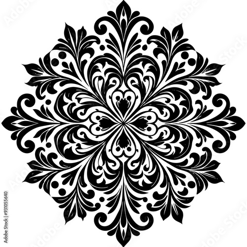 vector floral ornament