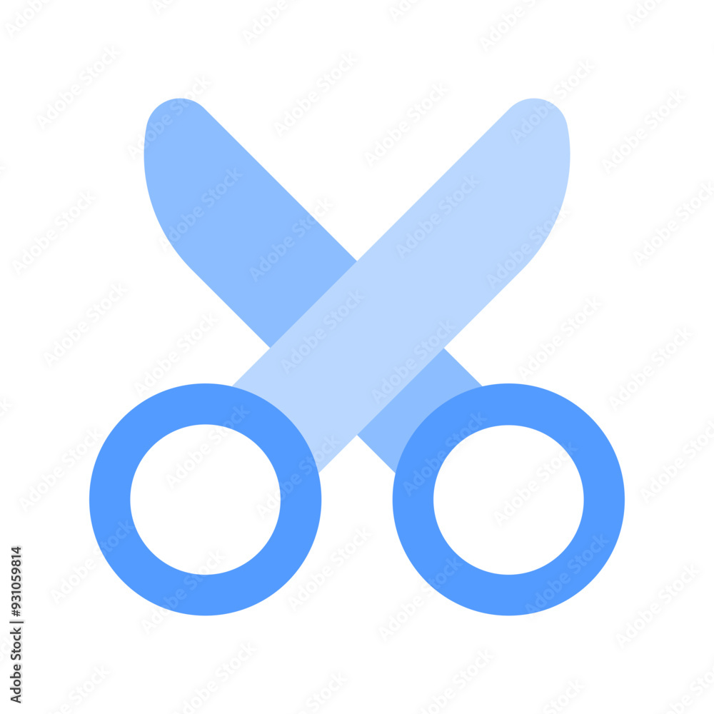scissors duotone icon scissors duotone icon