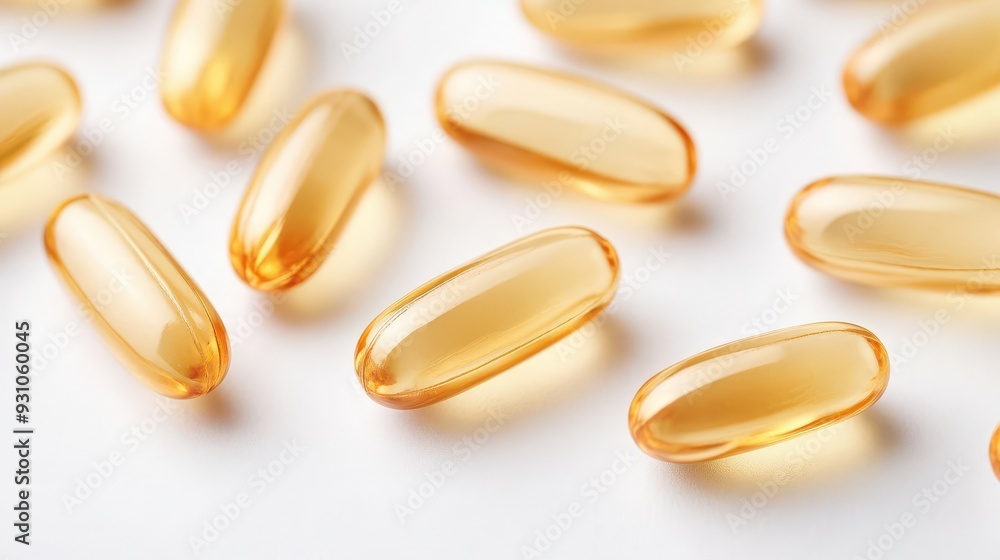 A close-up of vitamin D capsules, emphasizing their role in metabolic function, vitamin D, metabolism, supplements A close-up of vitamin D capsules, emphasizing their role in metabolic function, vitamin D, metabolism, supplements