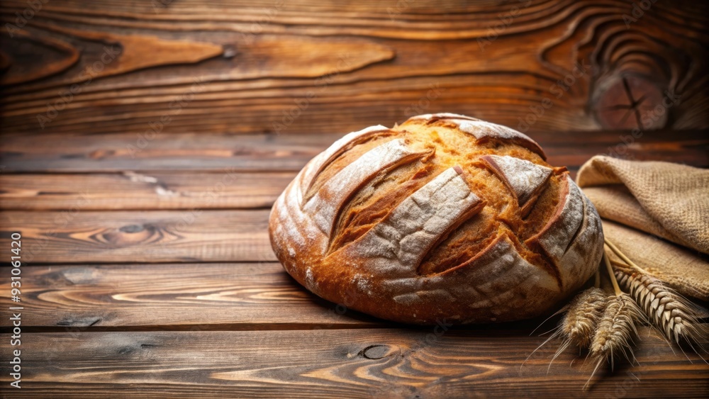 Freshly baked bread on a wooden table, Food, bakery, delicious, homemade, artisan, yeast, dough, crust, wheat, organic Freshly baked bread on a wooden table, Food, bakery, delicious, homemade, artisan, yeast, dough, crust, wheat, organic