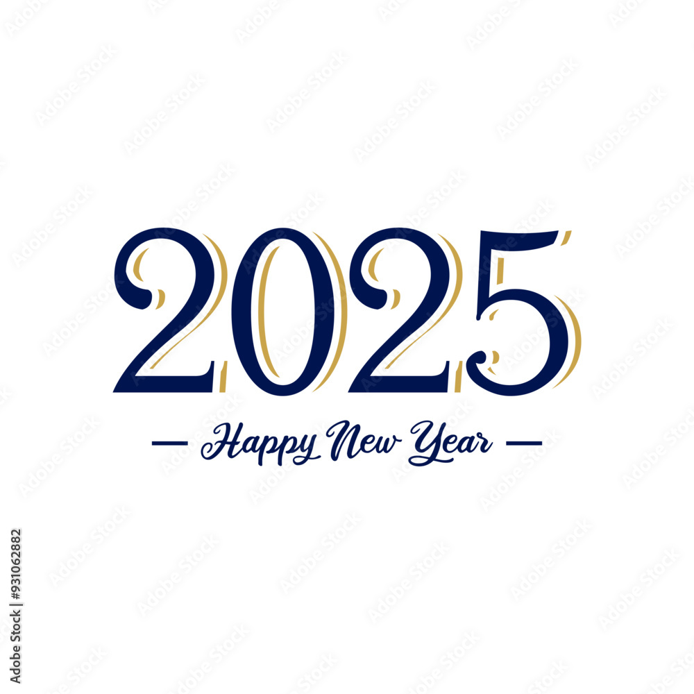 2025 design element vector with creative modern idea concept 2025 design element vector with creative modern idea concept