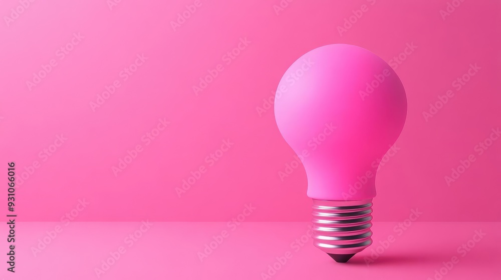Innovative energy, glowing lightbulb, bright idea ignition, 3D illustration Innovative energy, glowing lightbulb, bright idea ignition, 3D illustration