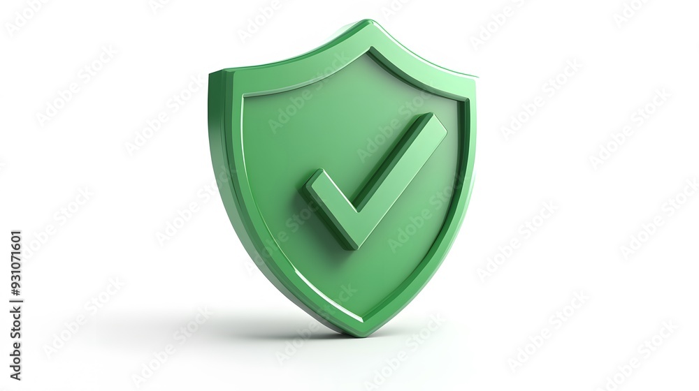 cartoon 3d Icon safety shield check mark perspective . green symbol security safety icon. Checkmark in minimalistic style. 3d vector illustration. white background
cartoon 3d Icon safety shield check mark perspective . green symbol security safety icon. Checkmark in minimalistic style. 3d vector illustration. white background