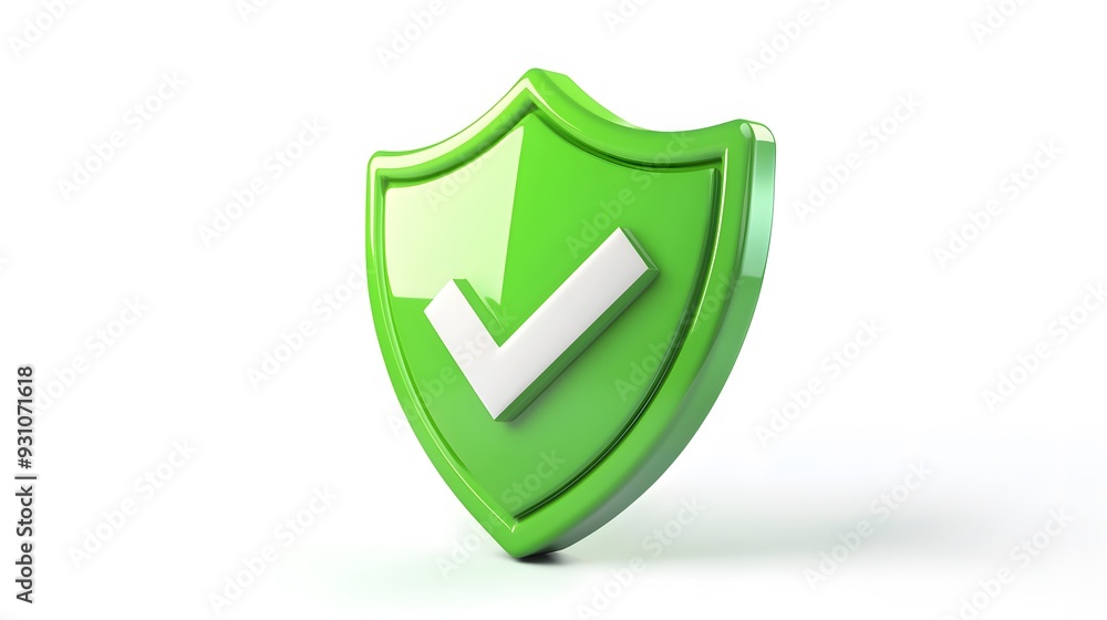 cartoon 3d Icon safety shield check mark perspective . green symbol security safety icon. Checkmark in minimalistic style. 3d vector illustration. white background
cartoon 3d Icon safety shield check mark perspective . green symbol security safety icon. Checkmark in minimalistic style. 3d vector illustration. white background