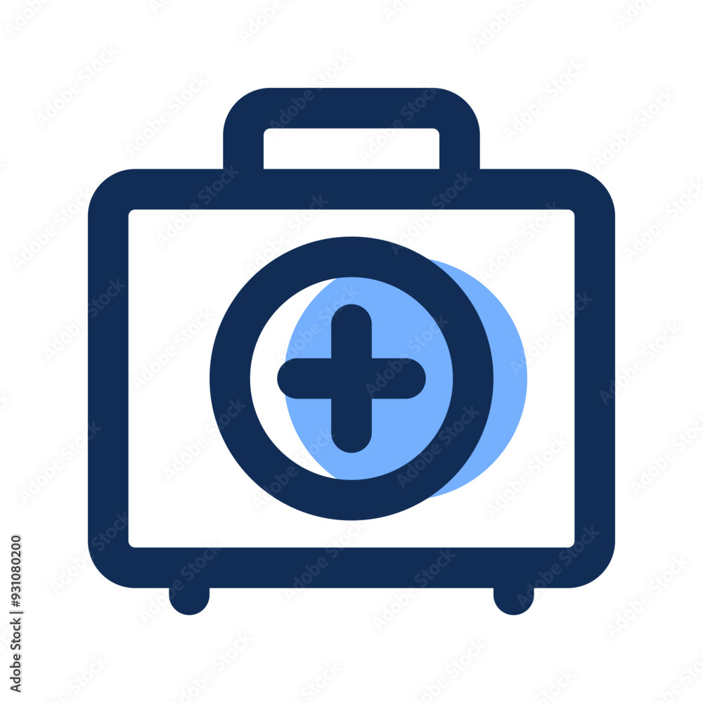 first aid kit filled line icon first aid kit filled line icon