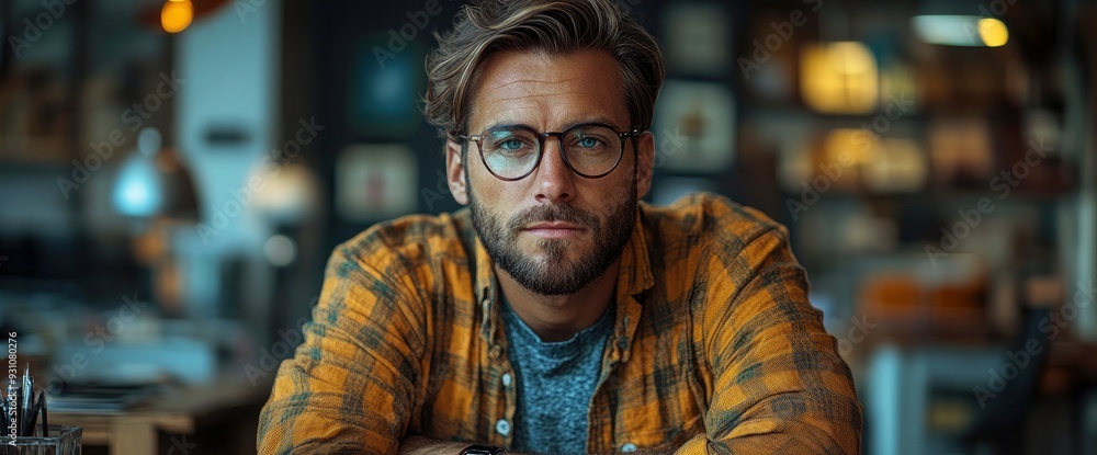 Cropped Shot Of Designer Working On A New Project In A Modern Office, Photo Realistic Cropped Shot Of Designer Working On A New Project In A Modern Office, Photo Realistic