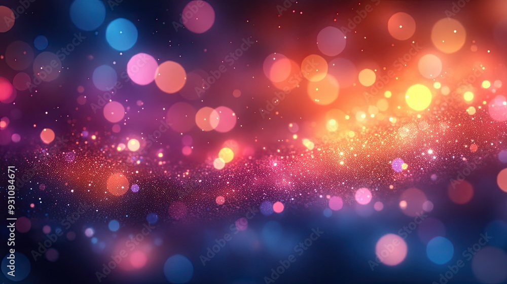 Dreamy bokeh lights in soft pastels, creating a serene, abstract background. Dreamy bokeh lights in soft pastels, creating a serene, abstract background.
