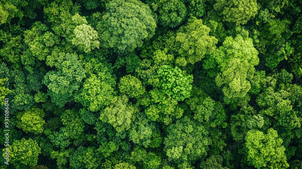 Green Forest Canopy Wallpaper. An overhead view of a dense green forest canopy. Green Forest Canopy Wallpaper. An overhead view of a dense green forest canopy.