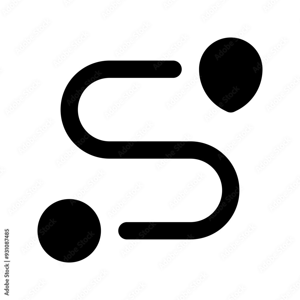 route glyph icon route glyph icon