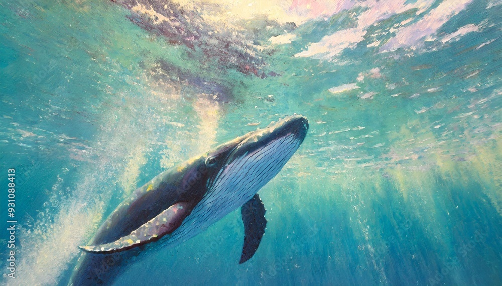 Fototapeta premium クジラ