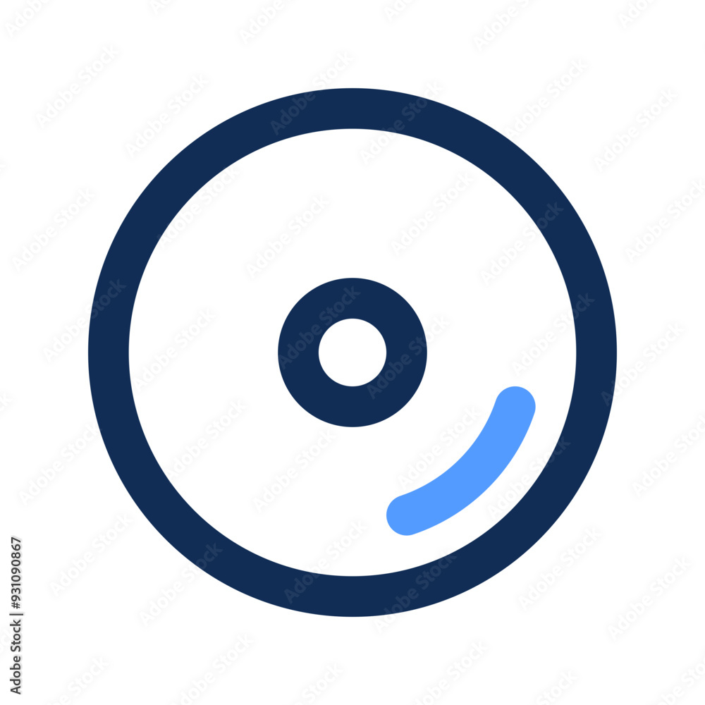 cd outline color icon cd outline color icon
