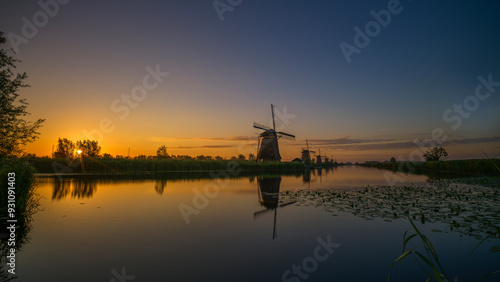 Kinderdijk - Windmühlen - Niederlande - Holland