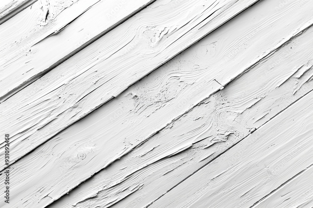 Obraz premium Abstract background of white plywood texture created with generative AI