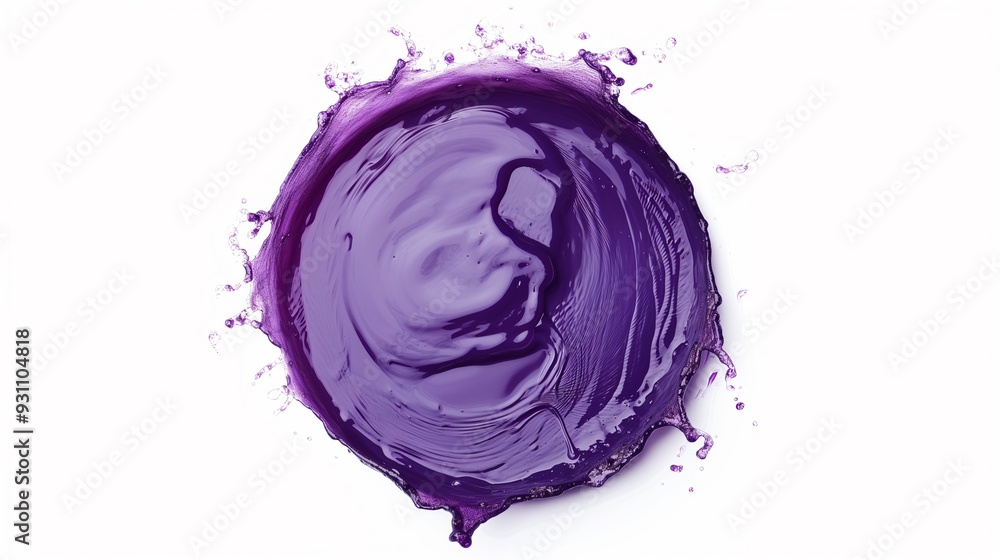 Purple Paint Splash Abstract Purple Paint Splash Abstract