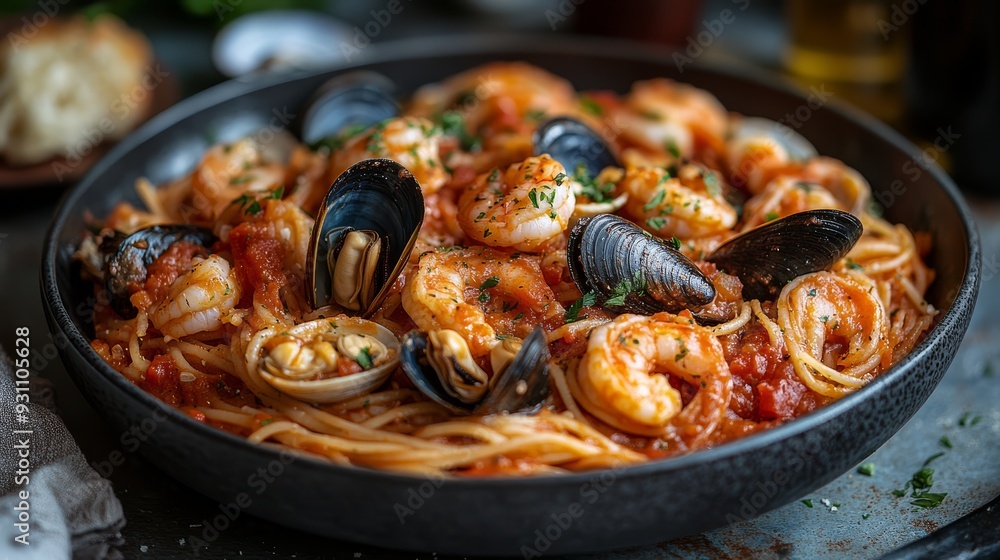 A seafood pasta featuring mussels clams and shrimp 461 food, meat, dinner, meal, seafood, delicious, chicken, cuisine, plate, dish, gourmet, beef, restaurant, lunch, healthy, vegetable, fresh, tasty, A seafood pasta featuring mussels clams and shrimp 461 food, meat, dinner, meal, seafood, delicious, chicken, cuisine, plate, dish, gourmet, beef, restaurant, lunch, healthy, vegetable, fresh, tasty,
