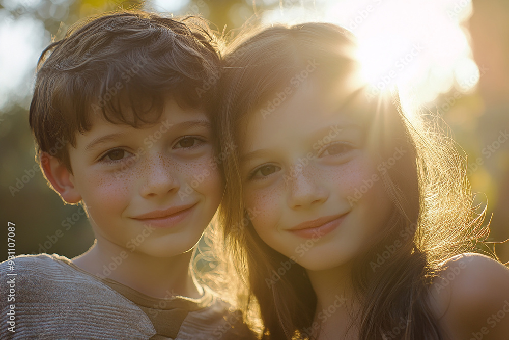A group of children are playing happily in the sun. Children of different skin colors and nationalities are suitable for education and peace, showing strong tolerance. A group of children are playing happily in the sun. Children of different skin colors and nationalities are suitable for education and peace, showing strong tolerance.