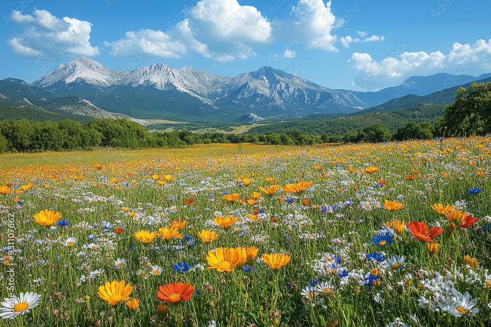 A serene alpine meadow with wildflowers and a clea 925 landscape, flower, mountain, nature, meadow, spring, summer, field, flowers, sky, grass, mountains, green, yellow, alps, alpine, cloud, flora, s A serene alpine meadow with wildflowers and a clea 925 landscape, flower, mountain, nature, meadow, spring, summer, field, flowers, sky, grass, mountains, green, yellow, alps, alpine, cloud, flora, s
