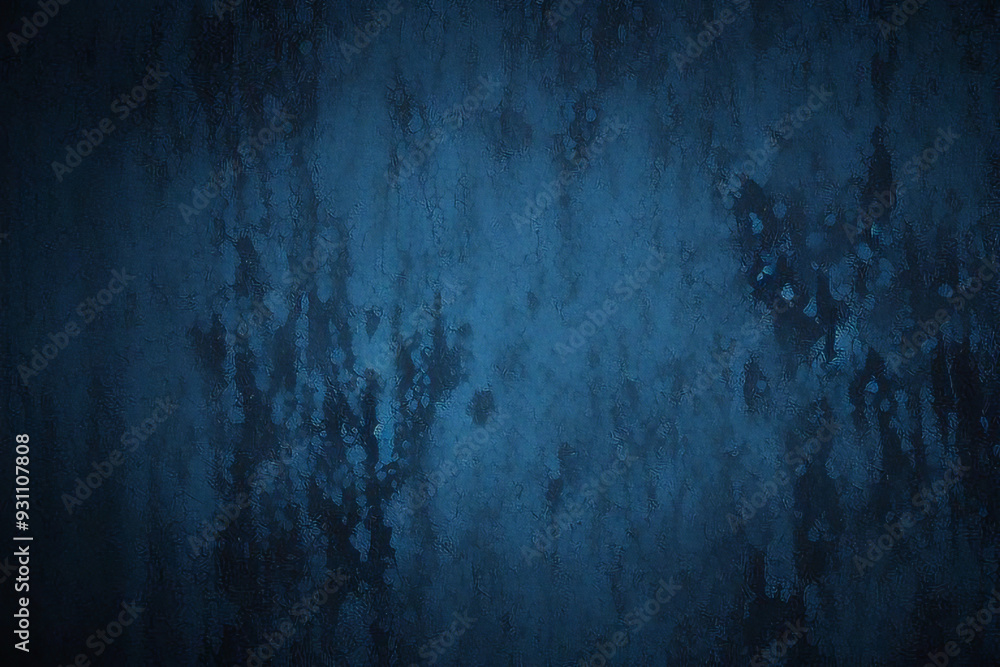 Fototapeta premium Abstract grunge sapphire blue background with marbled texture. Black blue abstract background. Navy blue grunge texture. Toned dark rough texture for any construction related 