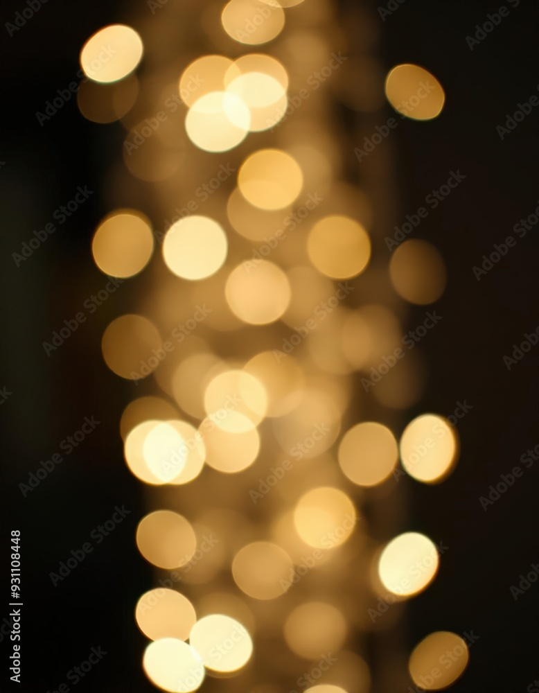 Night Lights in Bokeh effect Night Lights in Bokeh effect