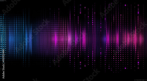 Vector illustration of  a digital background with gradient