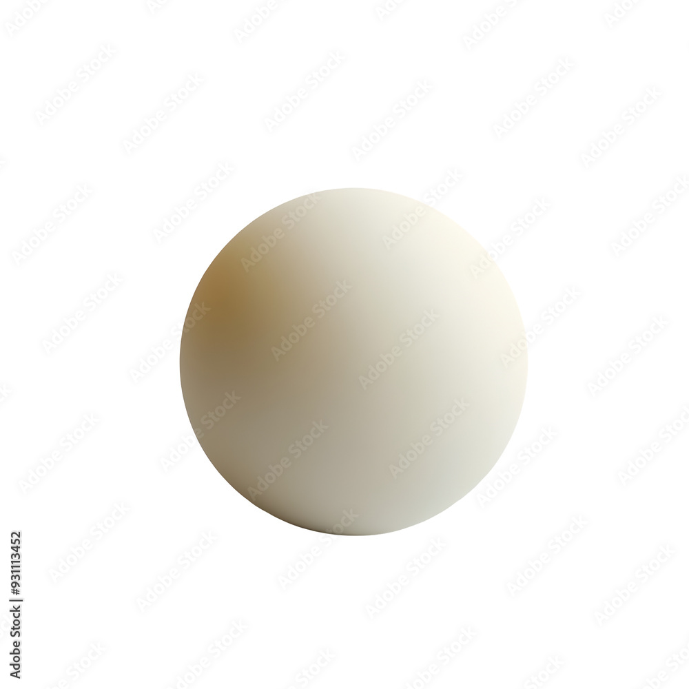Photograph of a Pristine White Spherical Object on a Plain Background Photograph of a Pristine White Spherical Object on a Plain Background