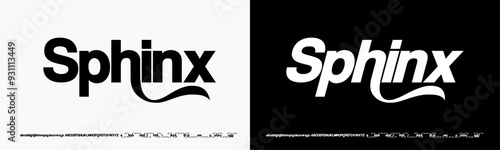 Modern Bold Font. Typography urban style alphabet fonts for fashion, sport, technology, digital, movie, logo design, vector illustration, uppercase and lowercase.