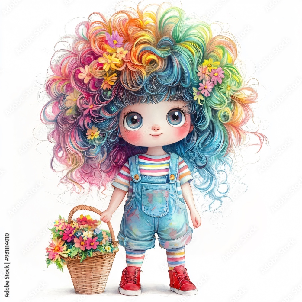 little girl with flowers little girl with flowers