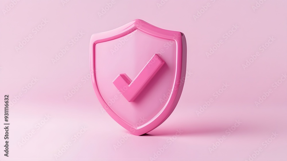 cartoon 3d Icon safety shield check mark perspective . pink symbol security safety icon. Checkmark in minimalistic style. 3d vector illustration. white background
cartoon 3d Icon safety shield check mark perspective . pink symbol security safety icon. Checkmark in minimalistic style. 3d vector illustration. white background