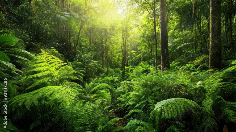 Lush Rainforest Landscape
