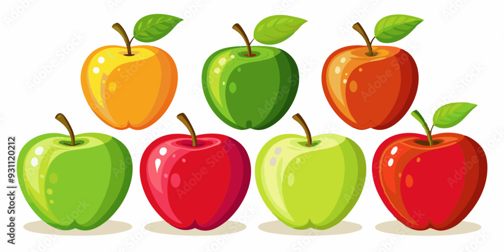 red and yellow and gtreen papples red and yellow and gtreen papples