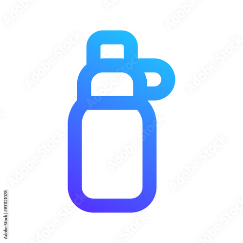 bottle gradient icon