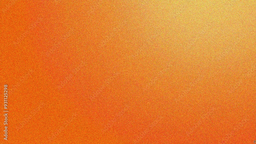 Fototapeta premium Yellow grainy banner background noisy color gradient texture poster header cover backdrop design