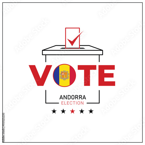 Andorra voting, Andorra citizen participation in voting, going to vote, voting, hand leaving vote, positive vote, negative vote, hand leaving paper in ballot box, elections, election of ruler.