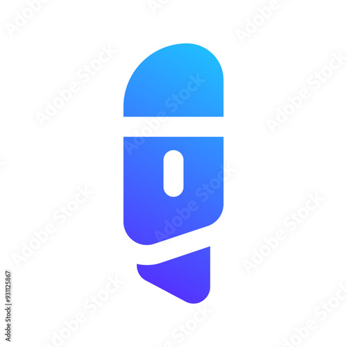 cutter gradient fill icon