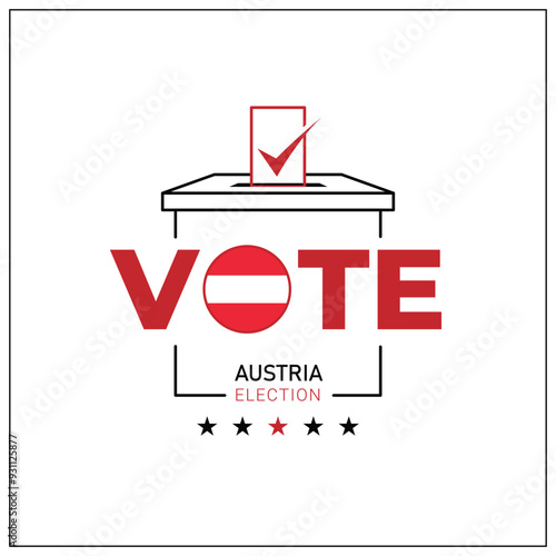 Austria voting, Austria citizen participation in voting, going to vote, voting, hand leaving vote, positive vote, negative vote, hand leaving paper in ballot box, elections, election of ruler.